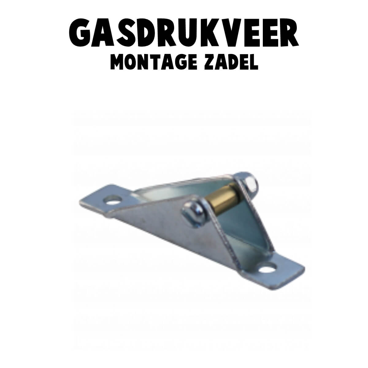 zadel voor montage gasdrukveer